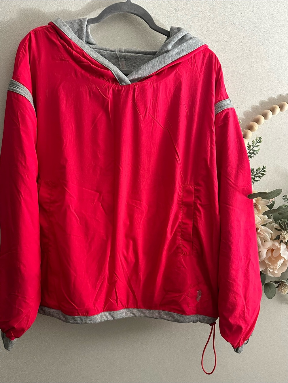 WT FP Movement by Free People Hooded Sweatshirt/Windbreaker-M